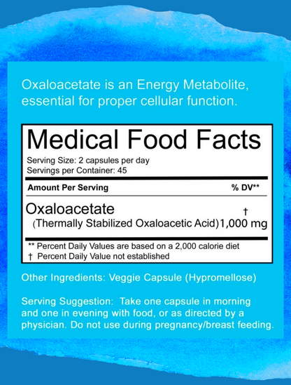 Oxaloacetate CFS - 90 Count Bottle